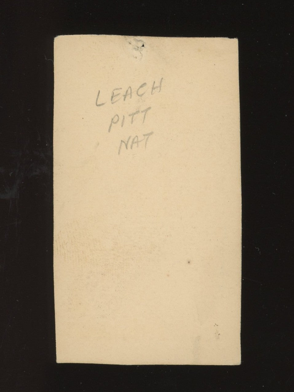 1909 RARE M116 Sporting Life "scrap" proof cards Tommy Leach Rare Proof Cards