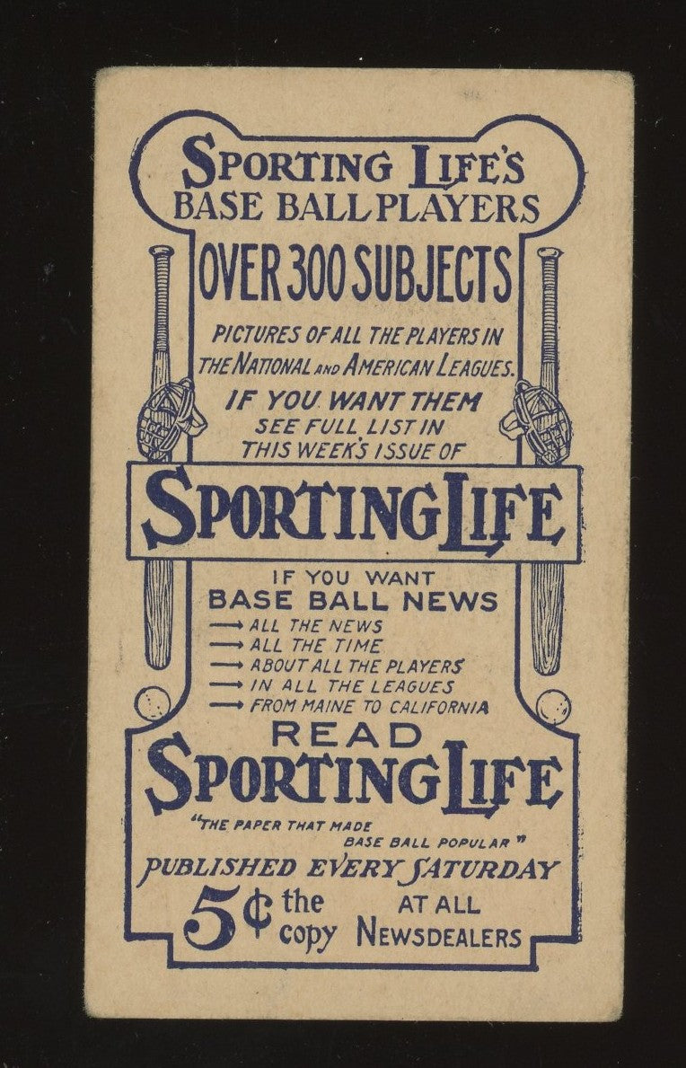 1910 Sporting Life Sam Frock