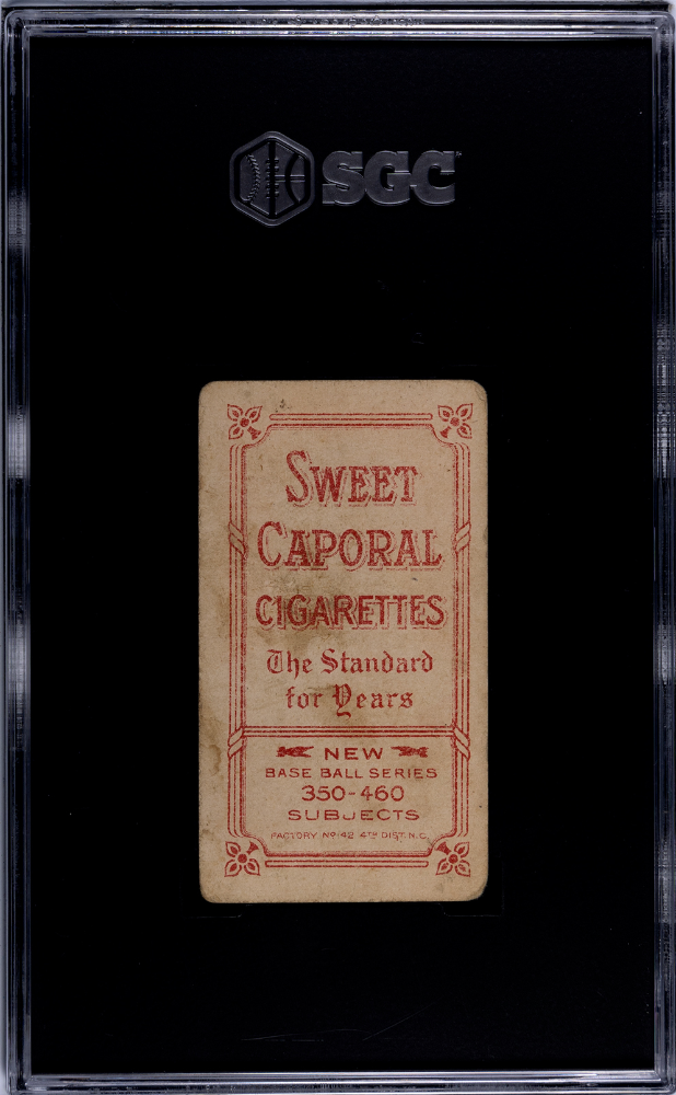 1911 Sweet Caporal (T206) Doc Crandall Portrait, With SGC 1