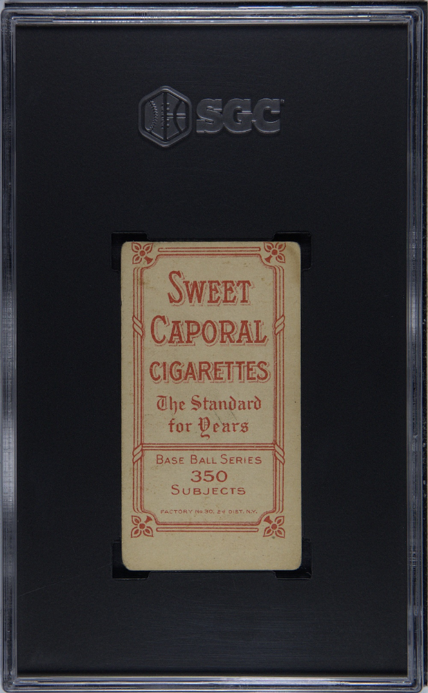 1910 Sweet Caporal (T206) Josh Clark SGC 3