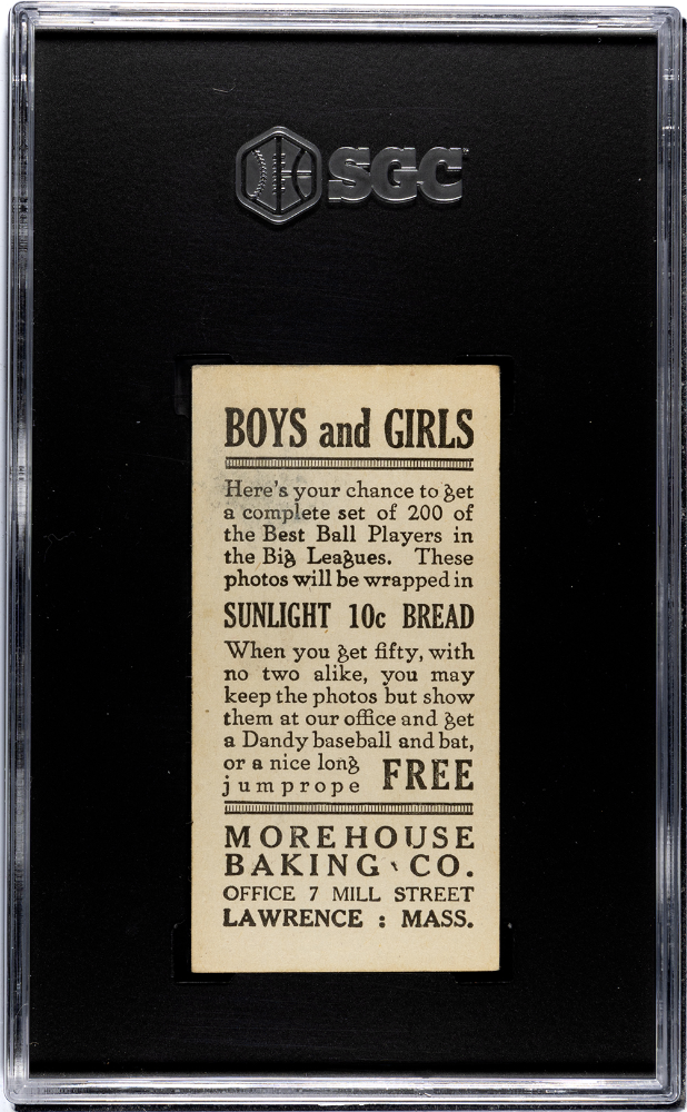 1916 Morehouse Baking Mike Doolan #50 SGC 2