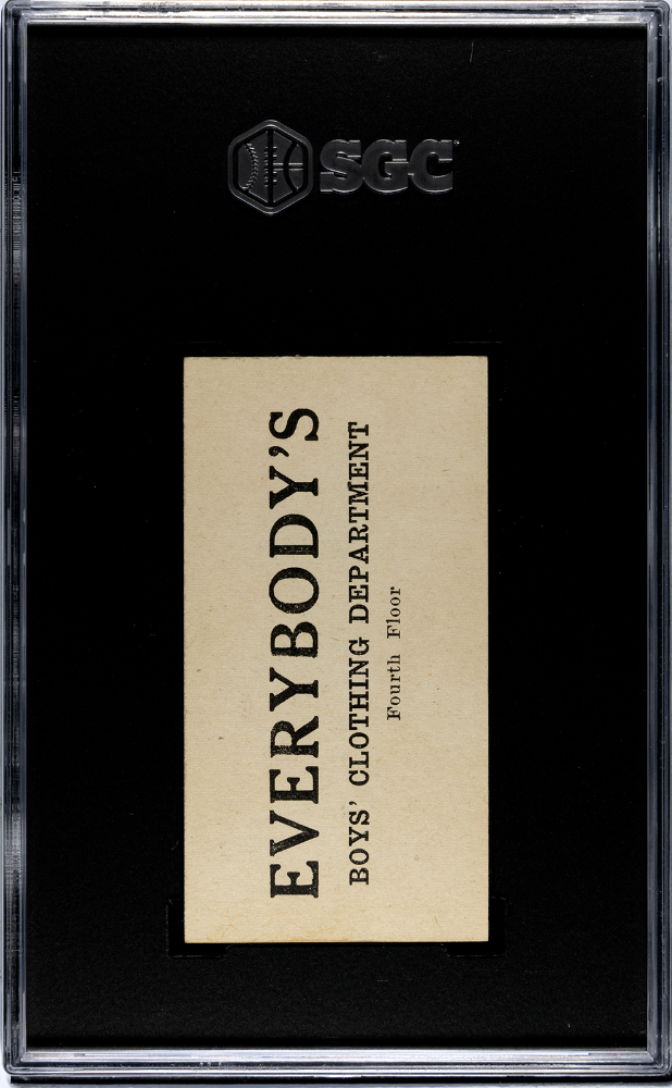 1916 Everybody's Roger Peckinpaugh #137 Type SGC 3