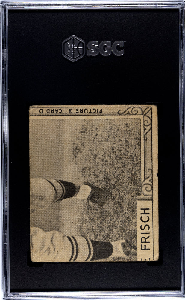 1935 Goudey 4 In 1 English Cuyler Klein Grimes #3D SGC 1.5