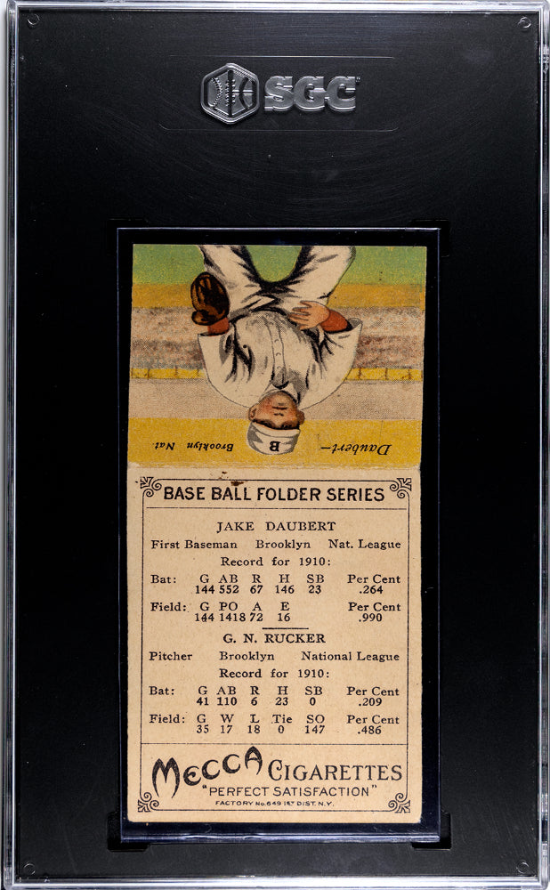 1911 T201 Mecca Cigarettes Daubert Rucker SGC 4