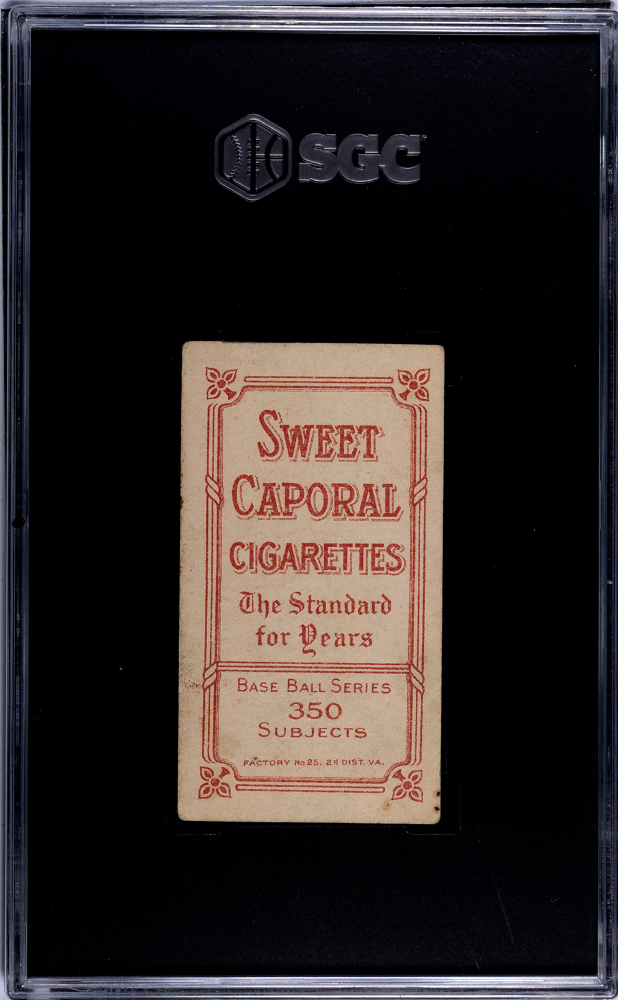 1910 Sweet Caporal (T206) Josh Clark SGC 2.5