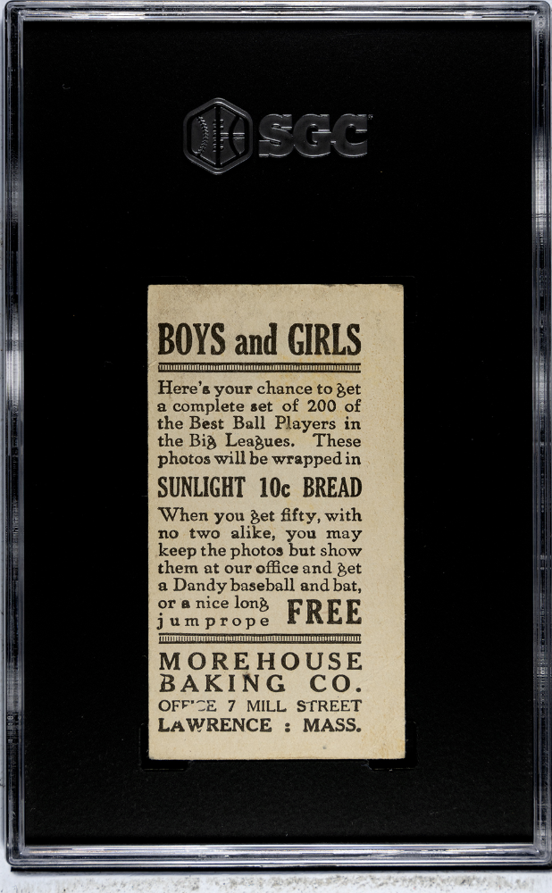 1916 Morehouse Baking Jimmy Austin #7 SGC 3