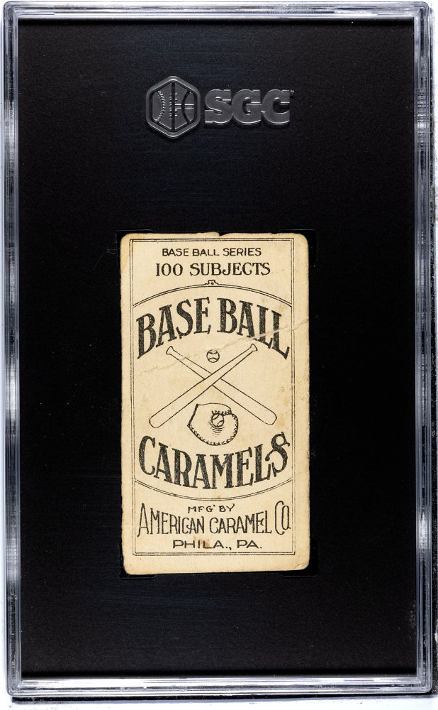 1909 American Caramel Co. (E90-1) Buck Jordon SGC A