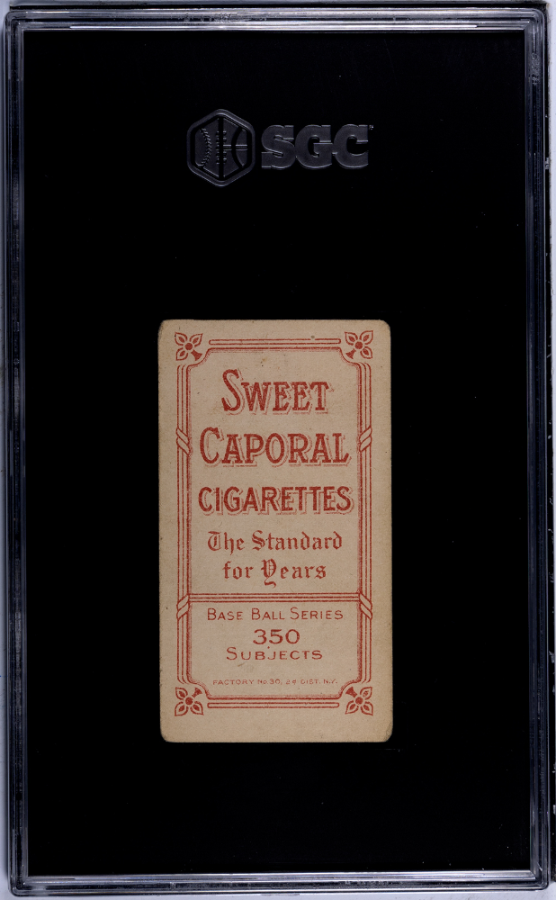 1910 Sweet Caporal (T206) Moose Grimshaw SGC 3