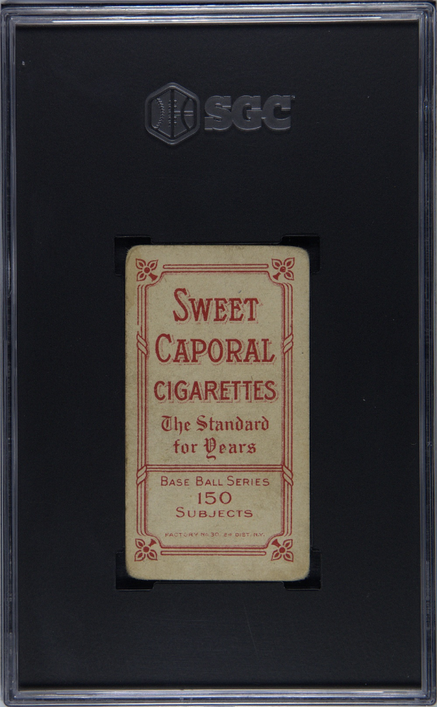 1909 Sweet Caporal (T206) Ed Abbaticchio Brown Sleeves SGC 1.5