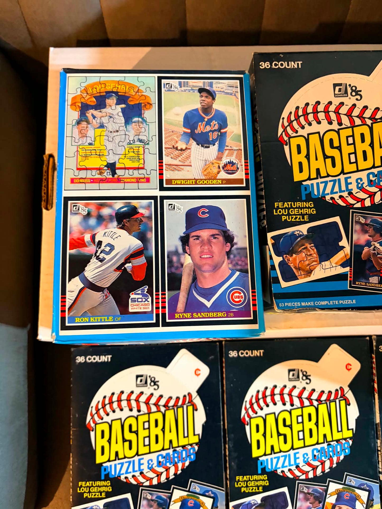 1985 Donruss Wax Box - Baseball; great investment opportunity