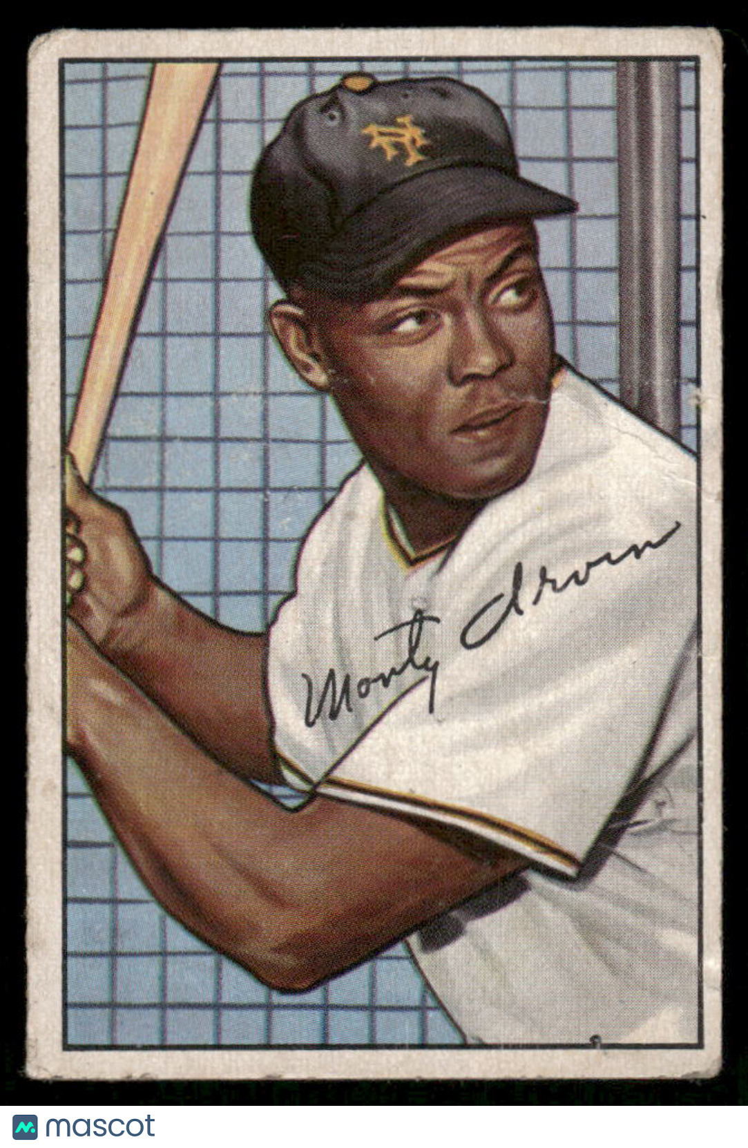 1952 Bowman Baseball Monte Irvin #162