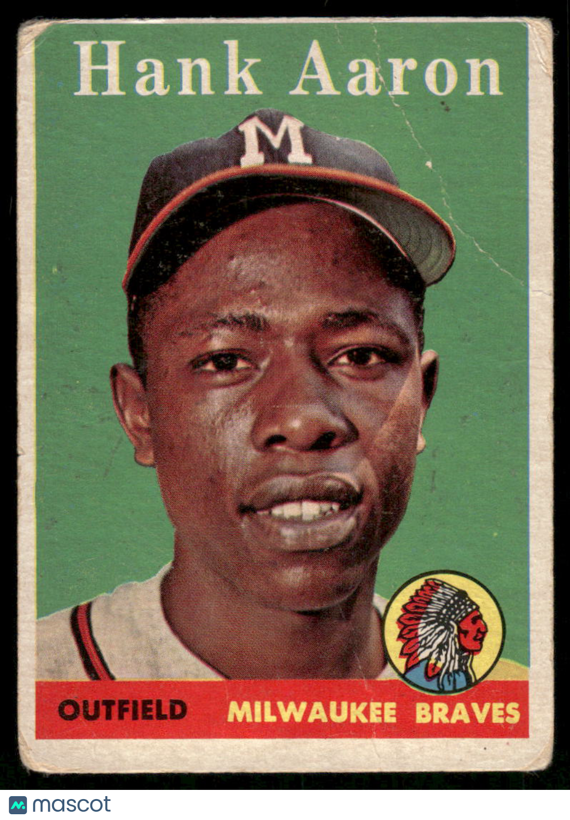 1958 Topps Hank Aaron #30