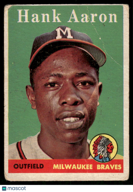 1958 Topps Hank Aaron #30