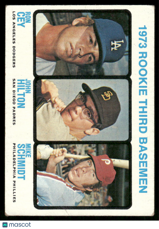 1973 Topps Mike Schmidt Ron Cey John Hilton #615