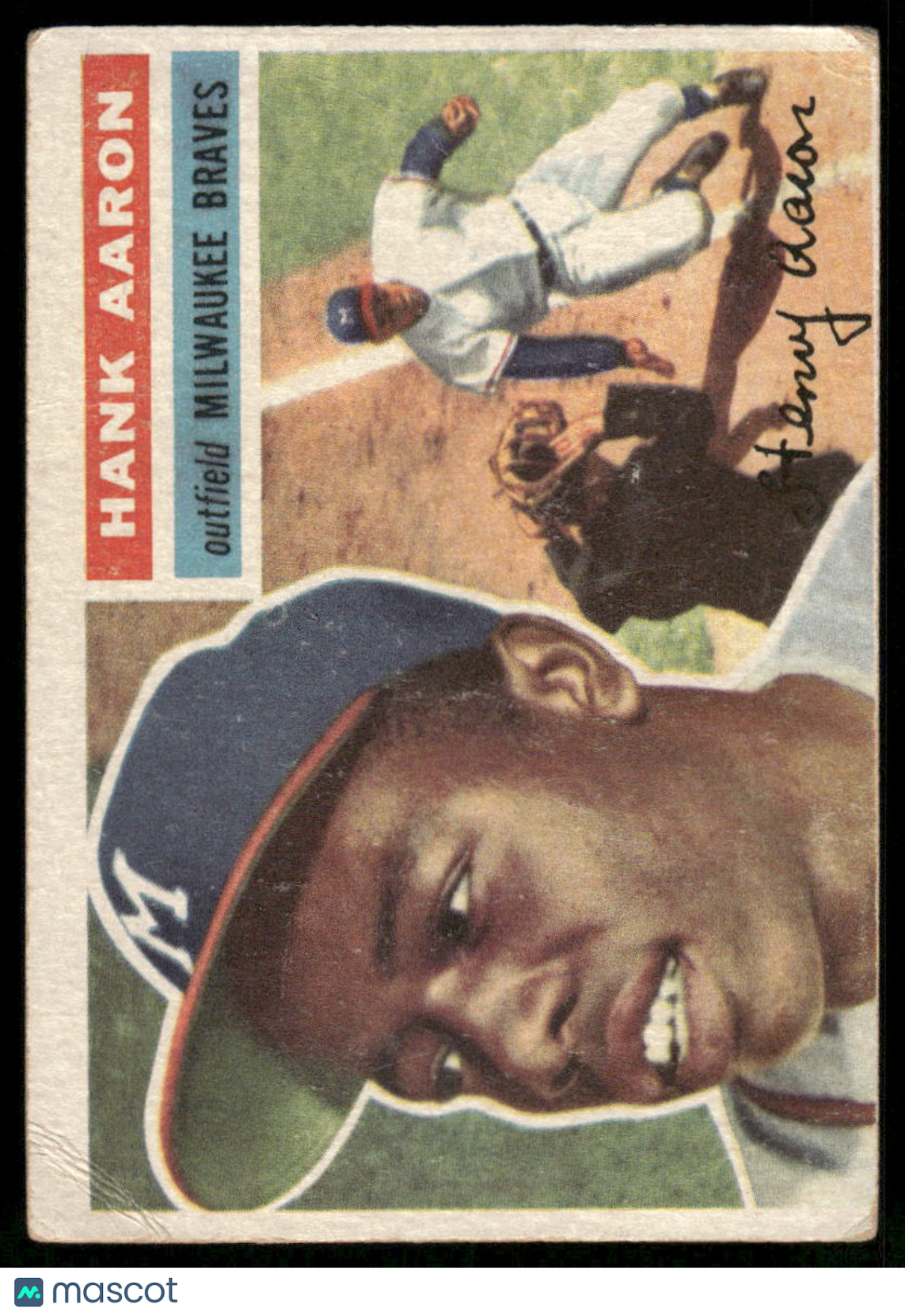 1956 Topps Hank Aaron #31