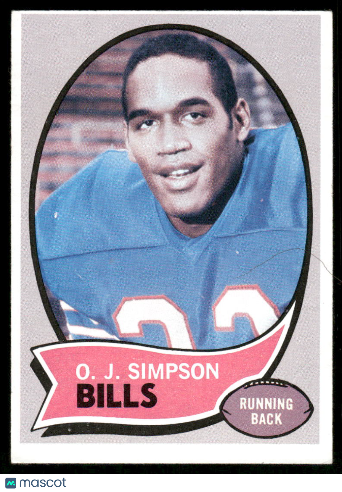 1969 Topps O. J. Simpson #90
