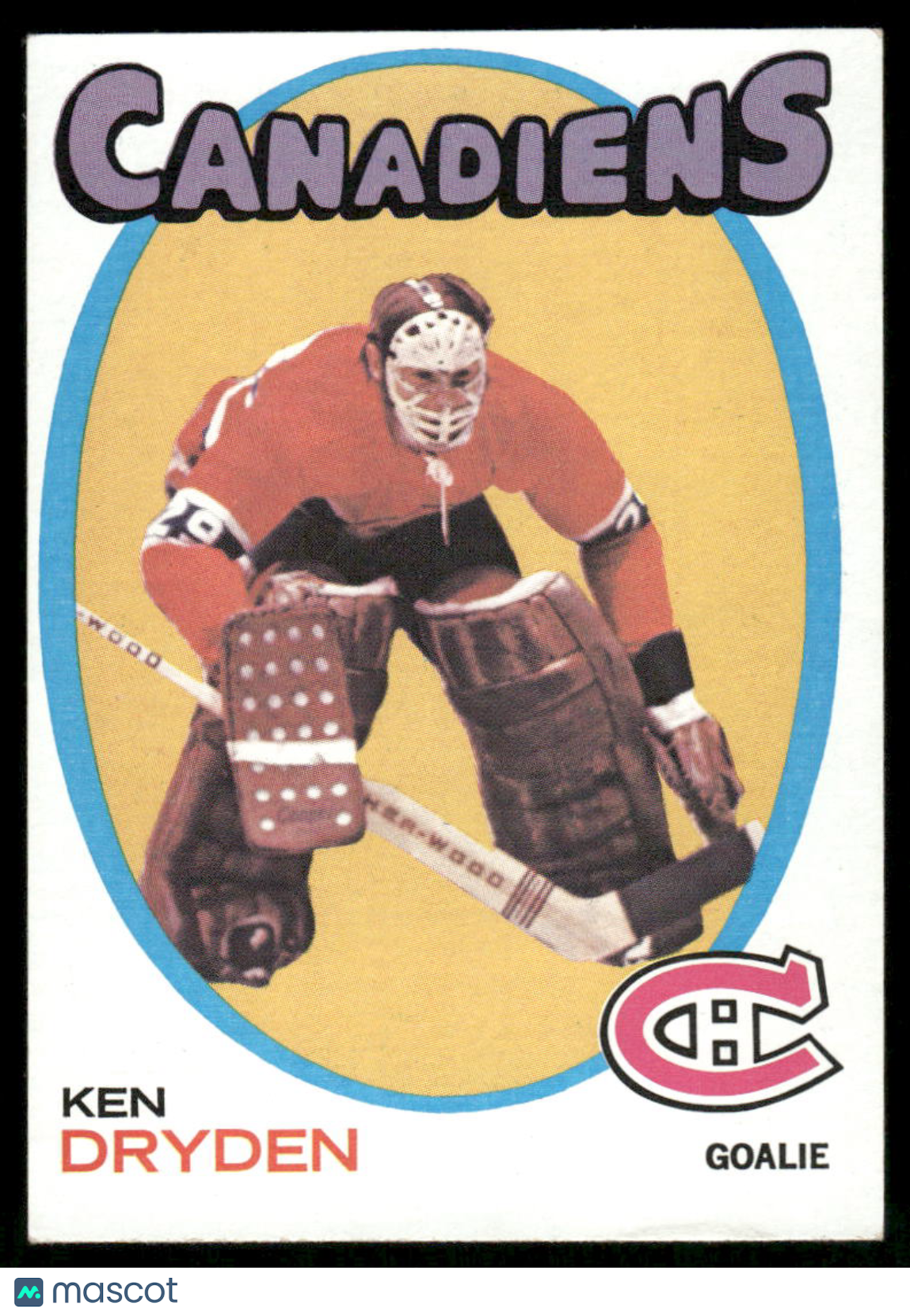 1971-72 Topps Hockey Ken Dryden #45