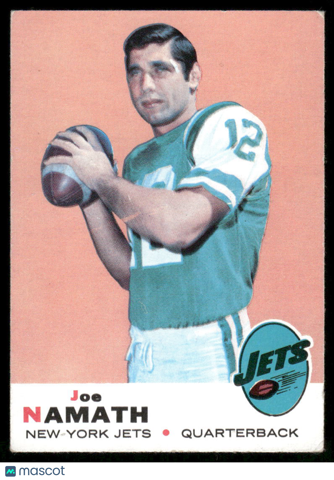 1969 Topps Joe Namath #100