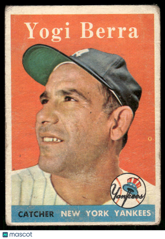 1958 Topps Yogi Berra #370