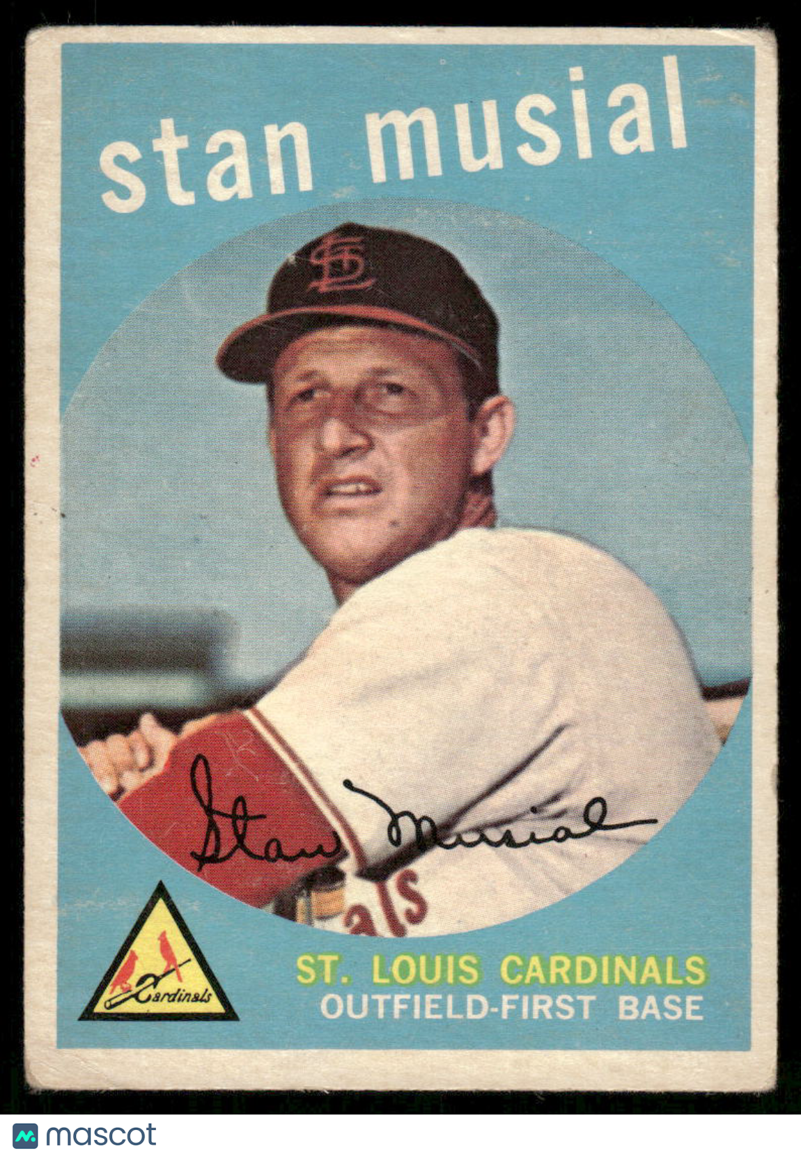1959 Topps Stan Musial #150
