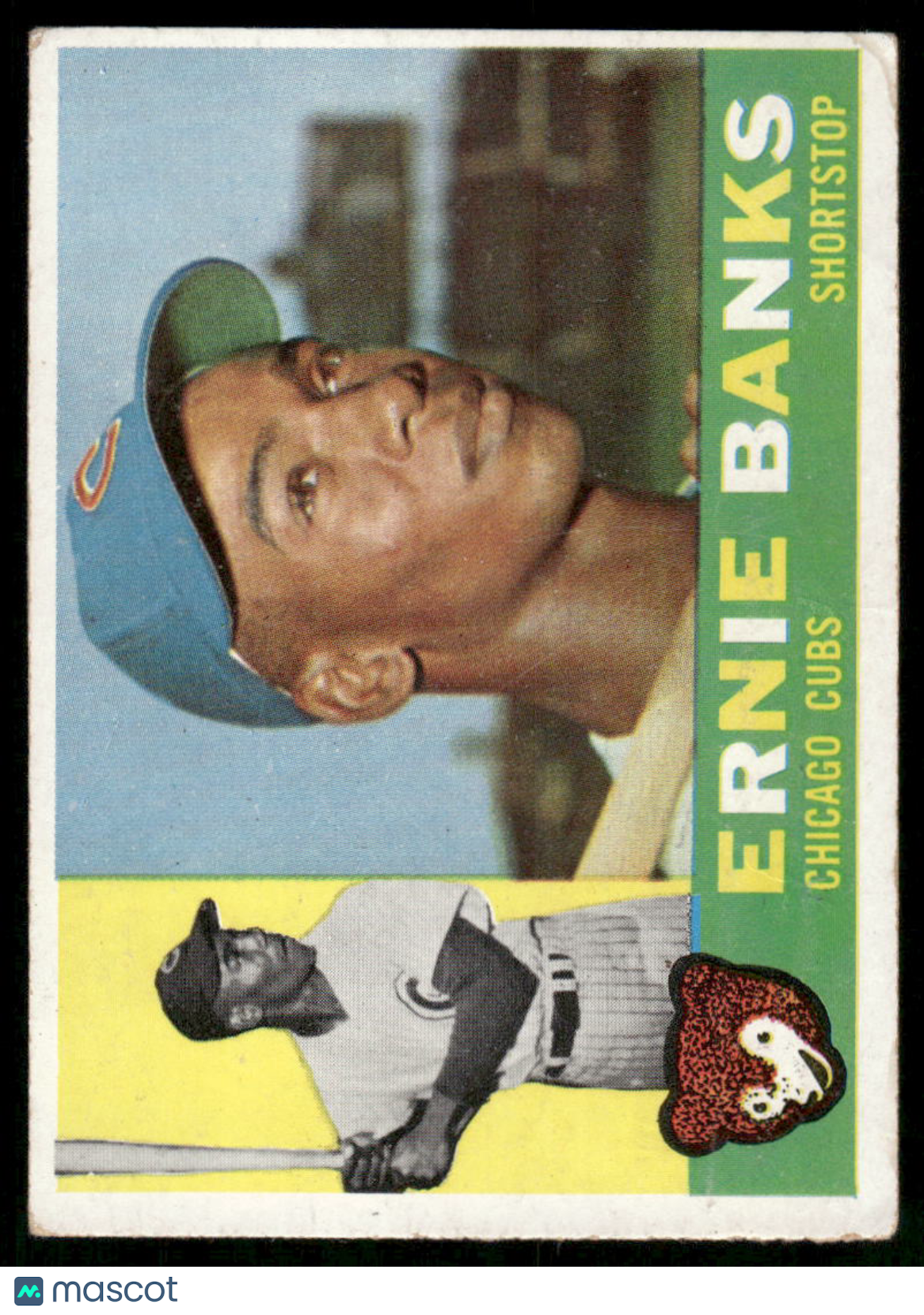 1960 Topps Baseball Ernie Banks #10