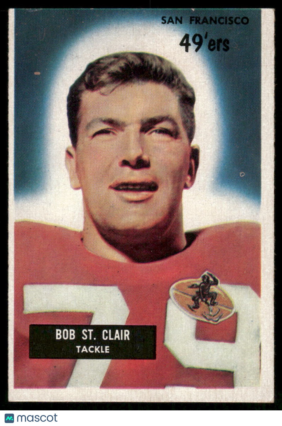 1955 Bowman Bob St. Clair #101