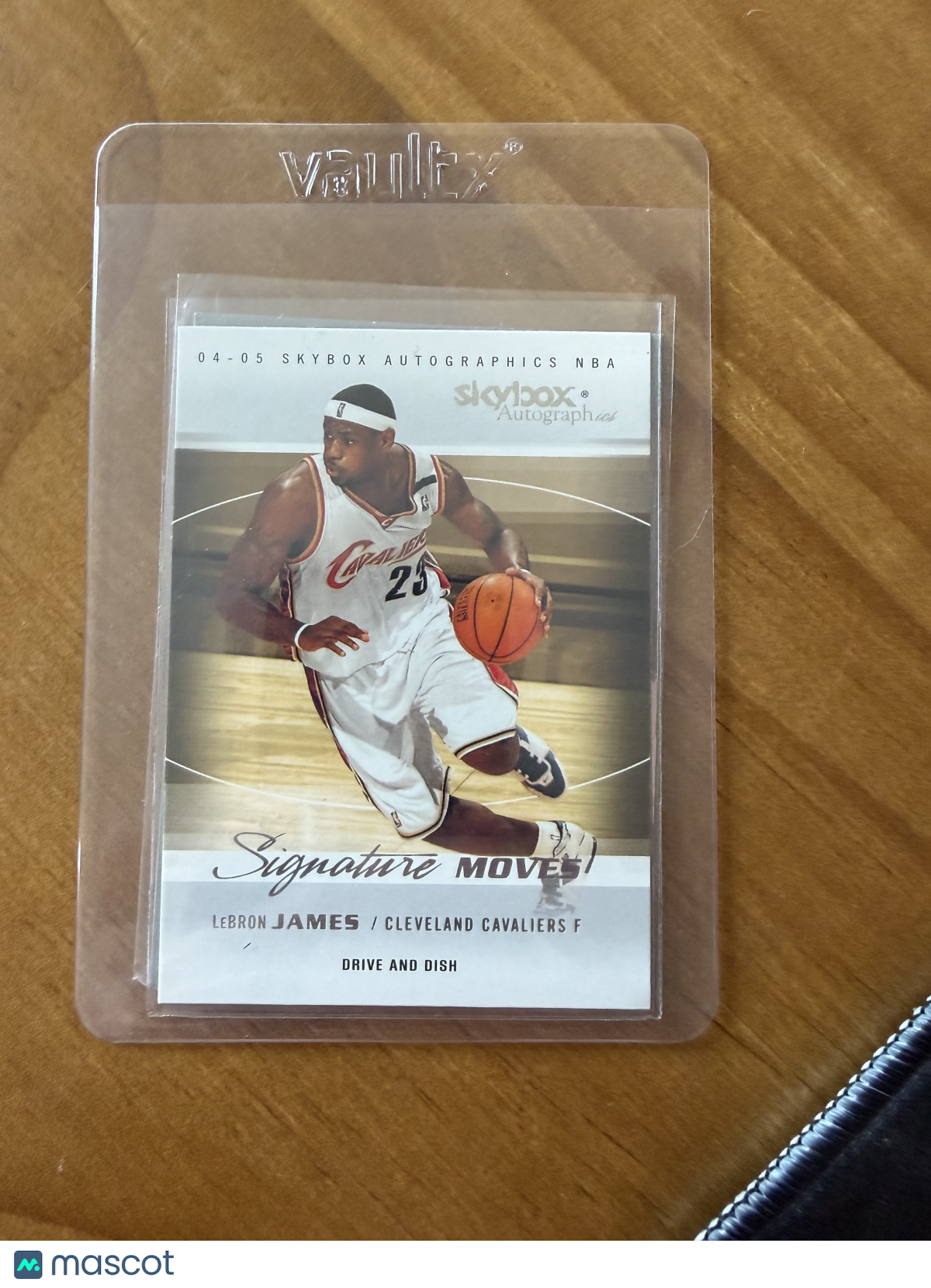 2005 SkyBox Autographics Signature Moves LeBron James #2 SM