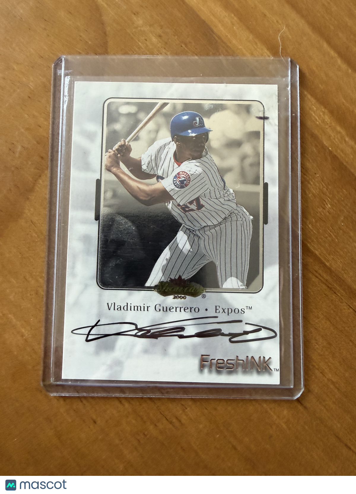 2000 SkyBox Showcase Fresh Ink Vladimir Guerrero