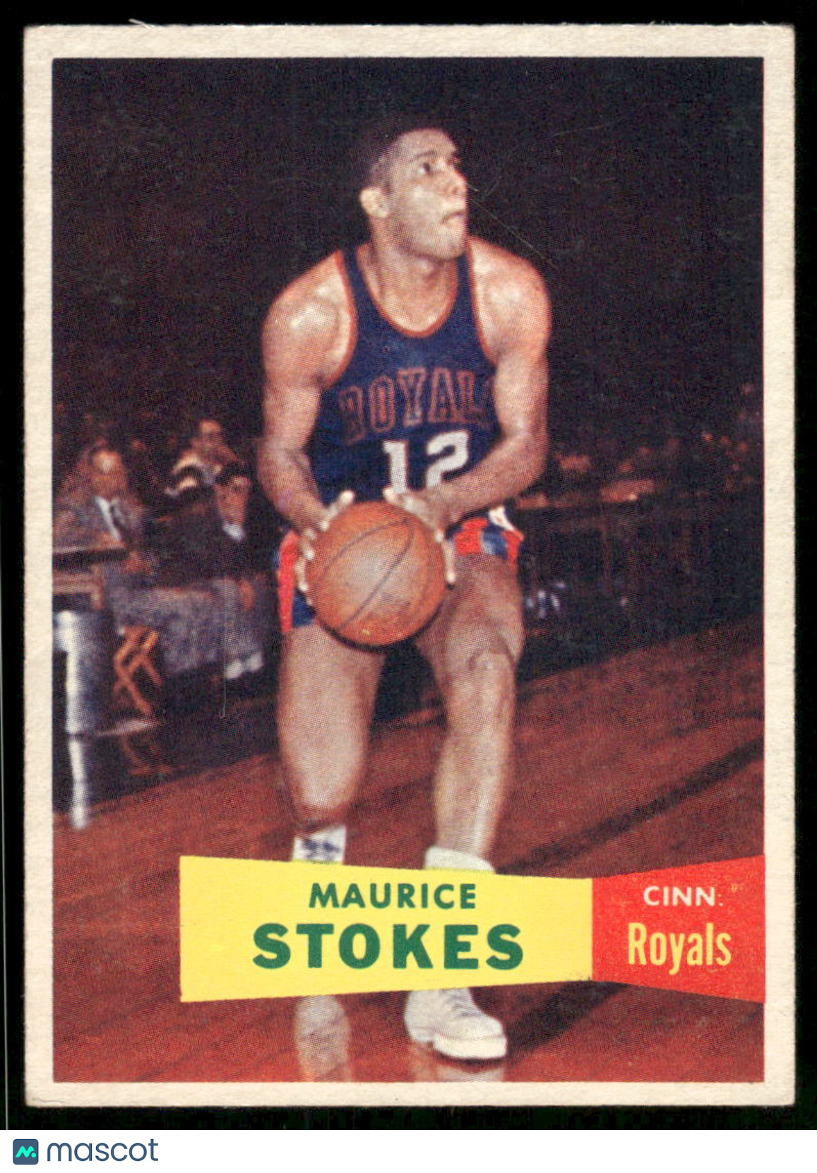 1957 Topps Maurice Stokes #42