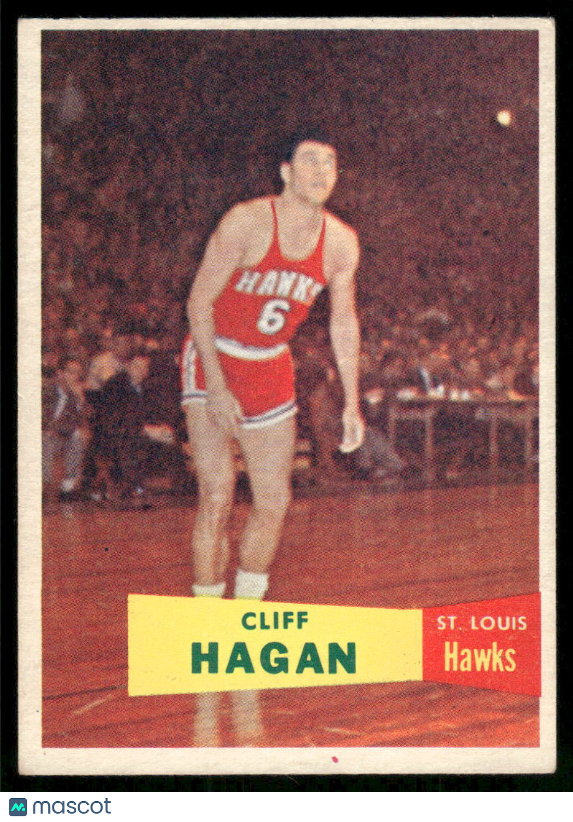 1957 Topps Cliff Hagan #37