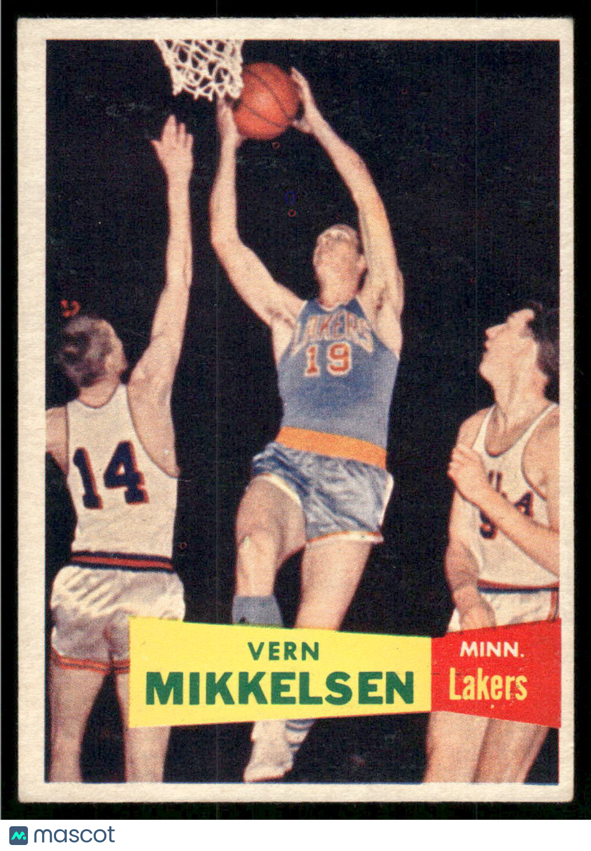 1957 Topps Vern Mikkelsen #28