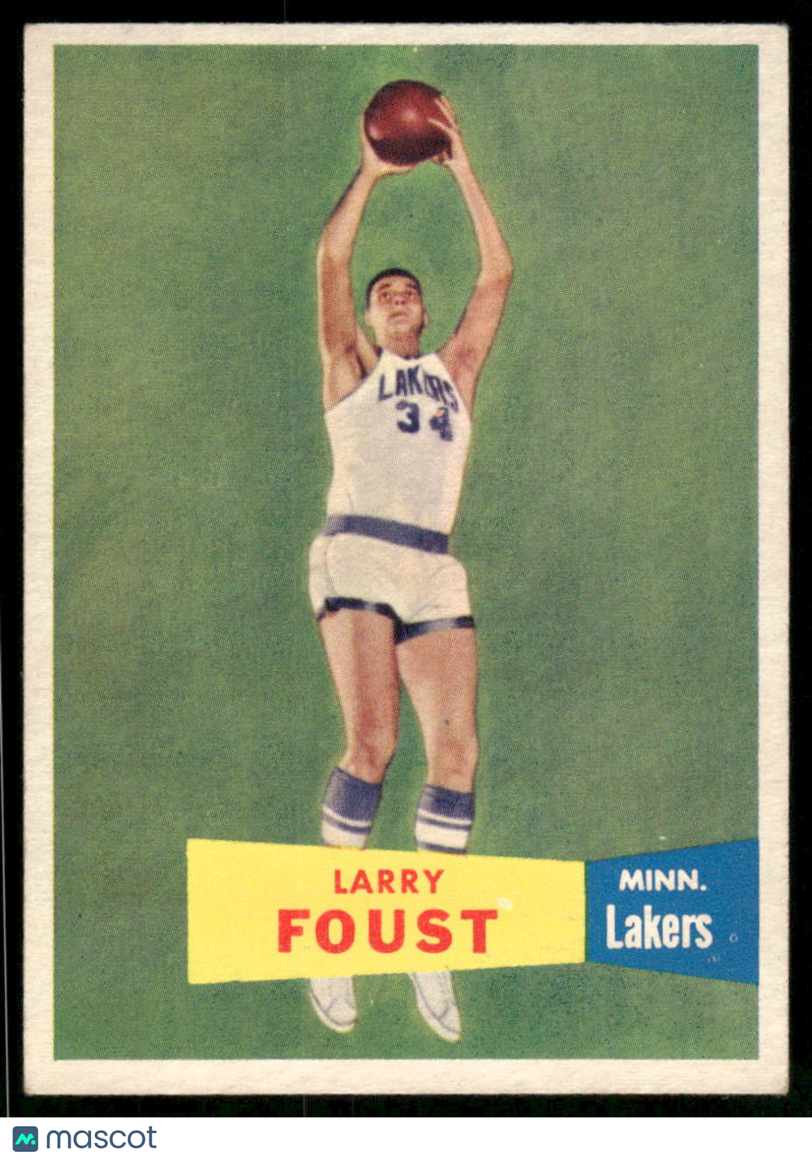 1954 Topps Larry Foust #18