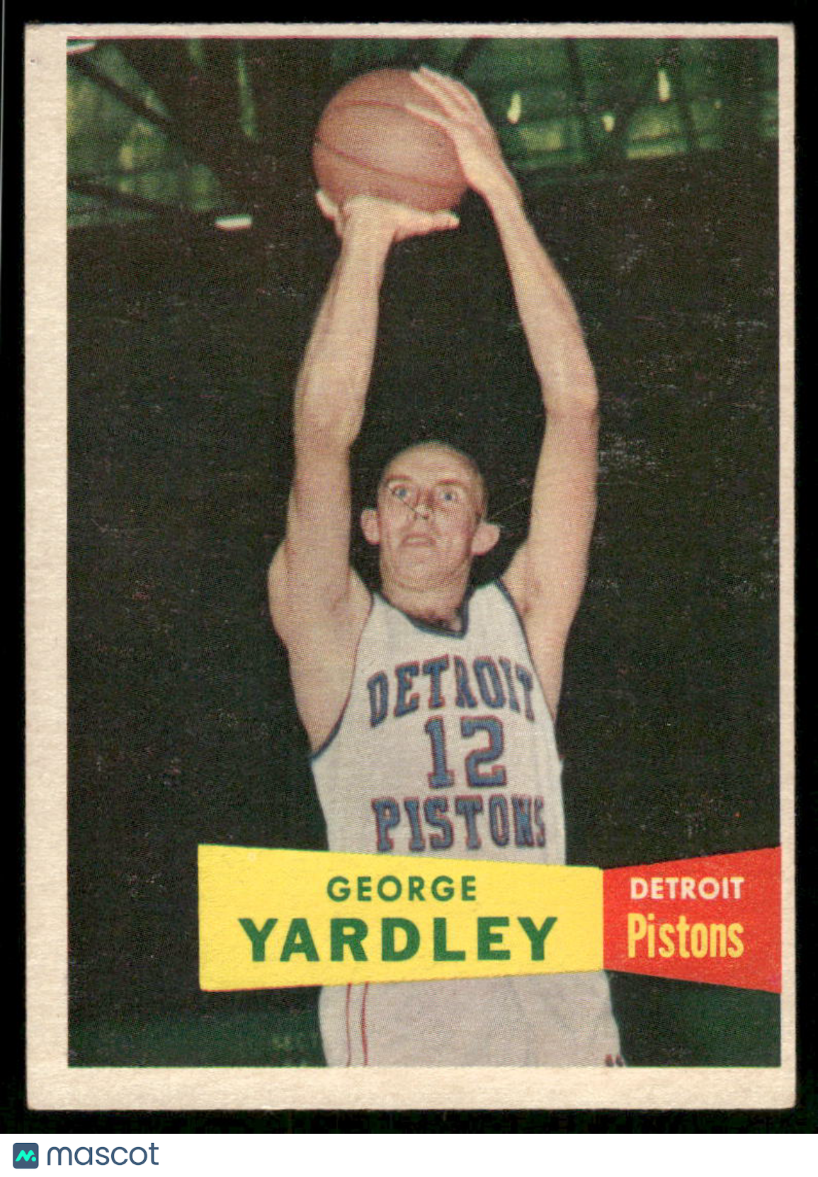 1957 Topps George Yardley #2