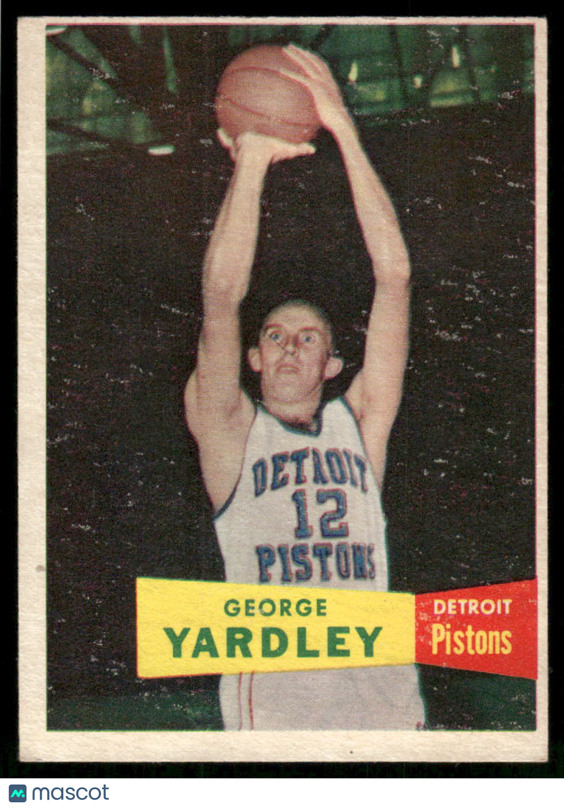 1957 Topps George Yardley #2