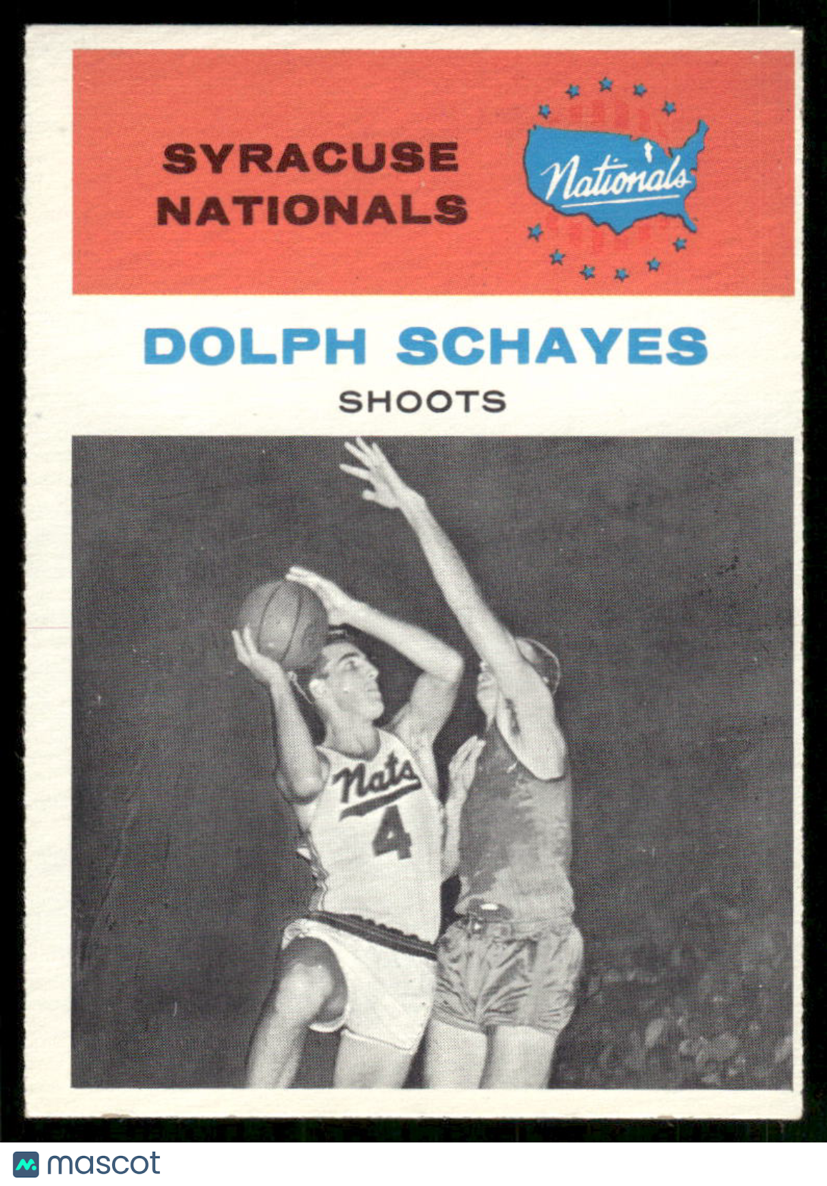 1961 Fleer Dolph Schayes #63