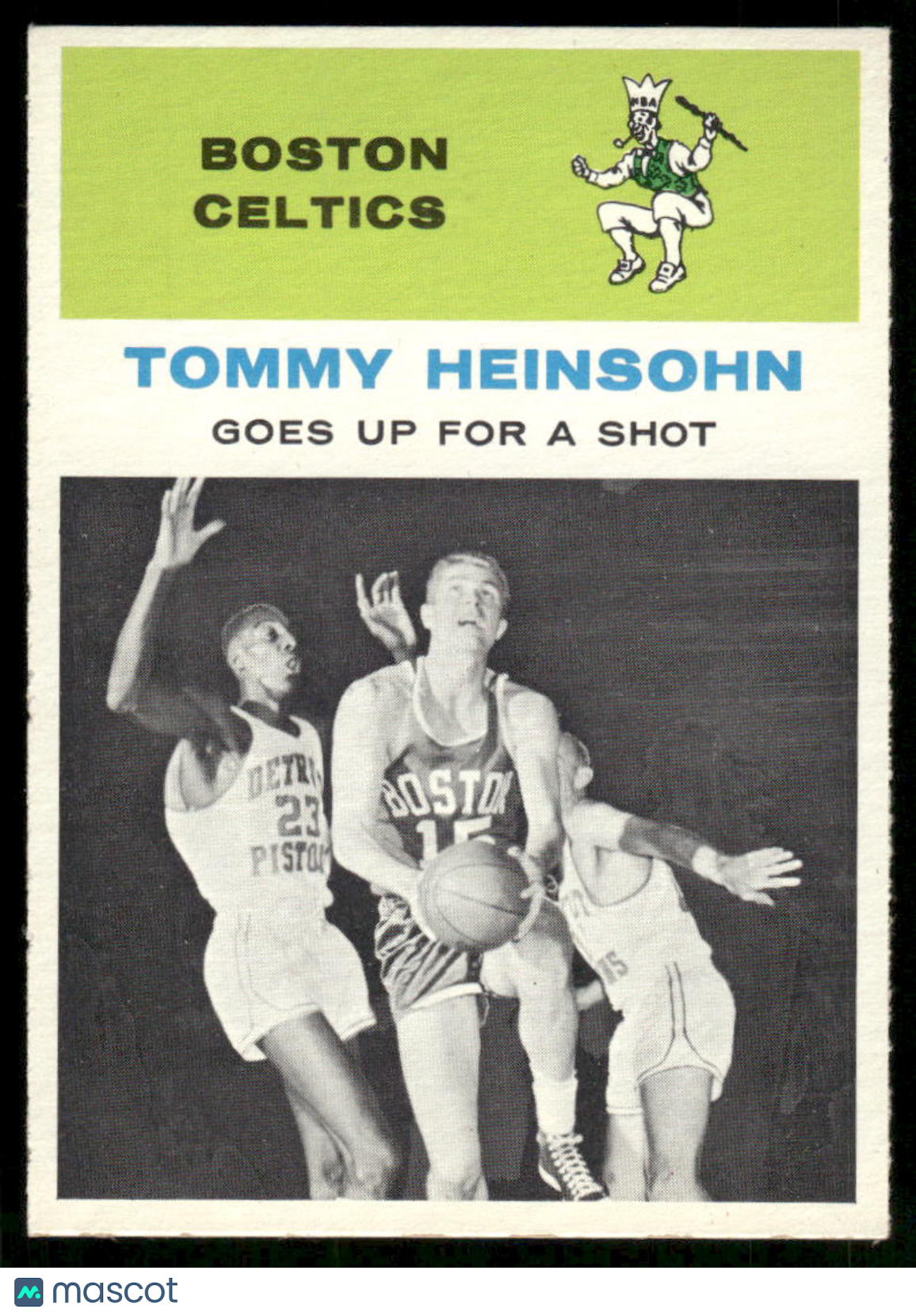 1961 Fleer Tommy Heinsohn #54