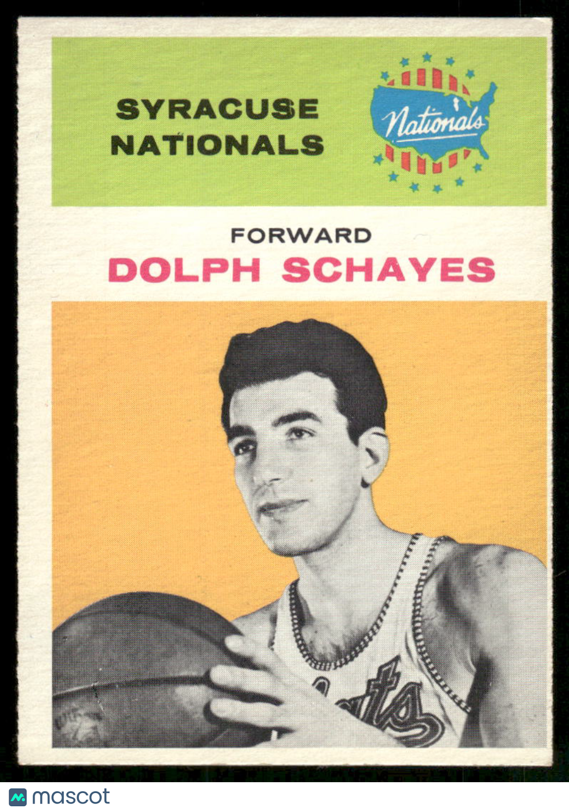 1961 Fleer Dolph Schayes #39