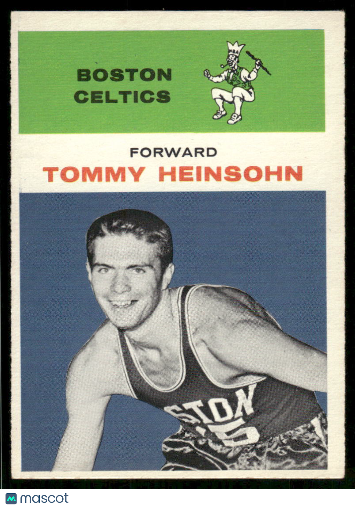 1960 Fleer Tommy Heinsohn #19