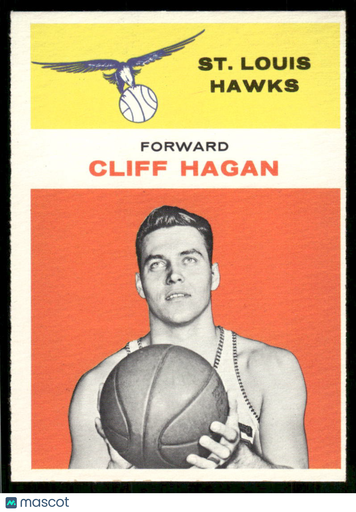 1961 Fleer Cliff Hagan #18