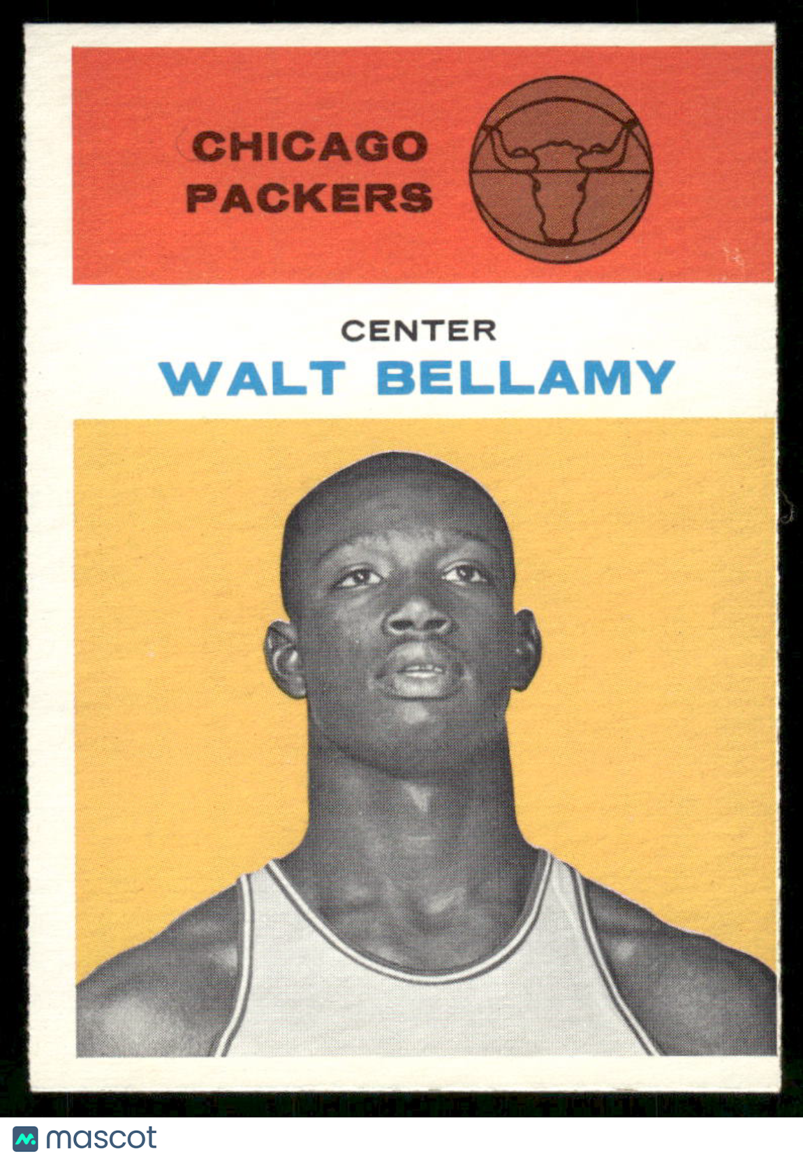 1961 Fleer Walt Bellamy #4