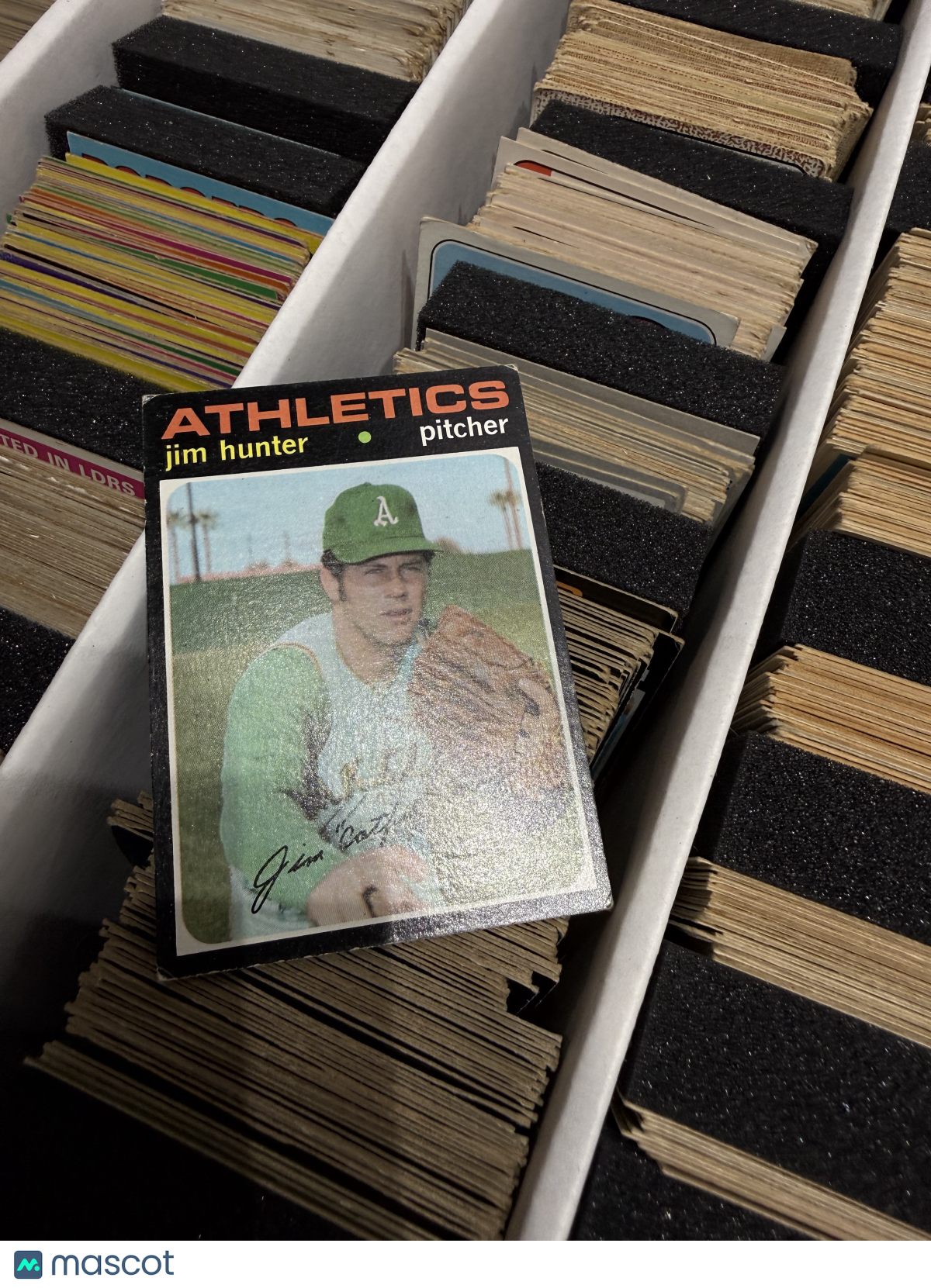 1971 Topps Hall of Fame Lot (156 Cards)