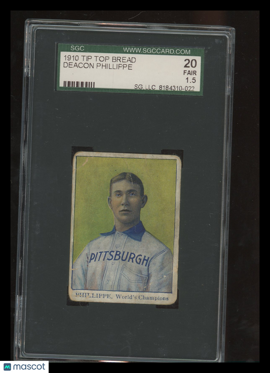 1910 Tip Top Bread Deacon Phillippe SGC 1.5