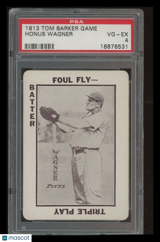 1913 Tom Barker Game Honus Wagner PSA 4