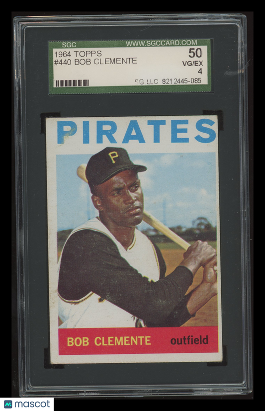 1964 Topps Bob Clemente #440 SGC 4