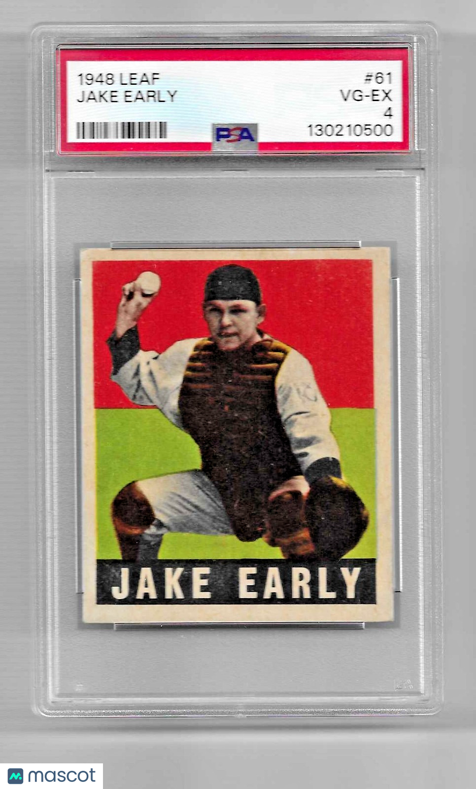 1948 Leaf Jake Early #61 VG-EX Base Set PSA 4