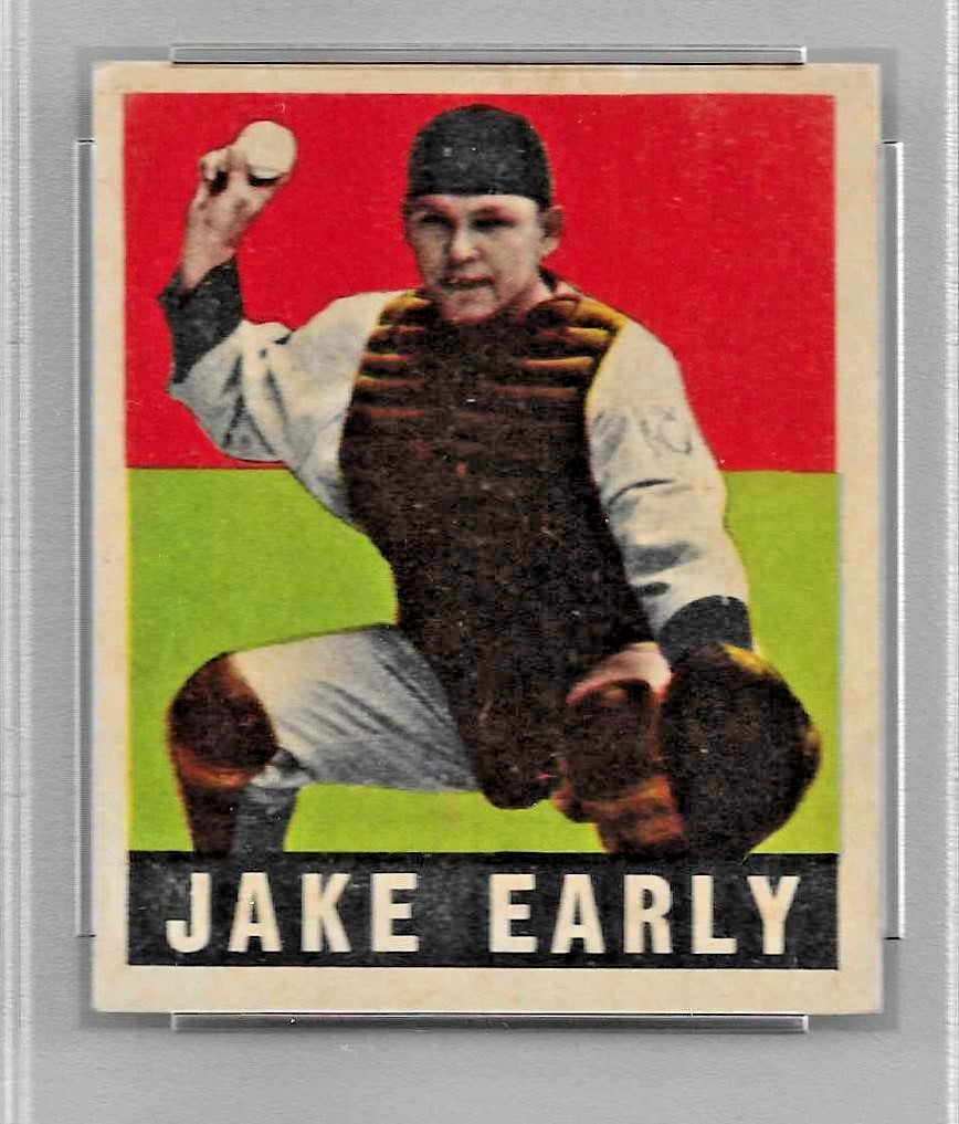 1948 Leaf Jake Early #61 VG-EX Base Set PSA 4