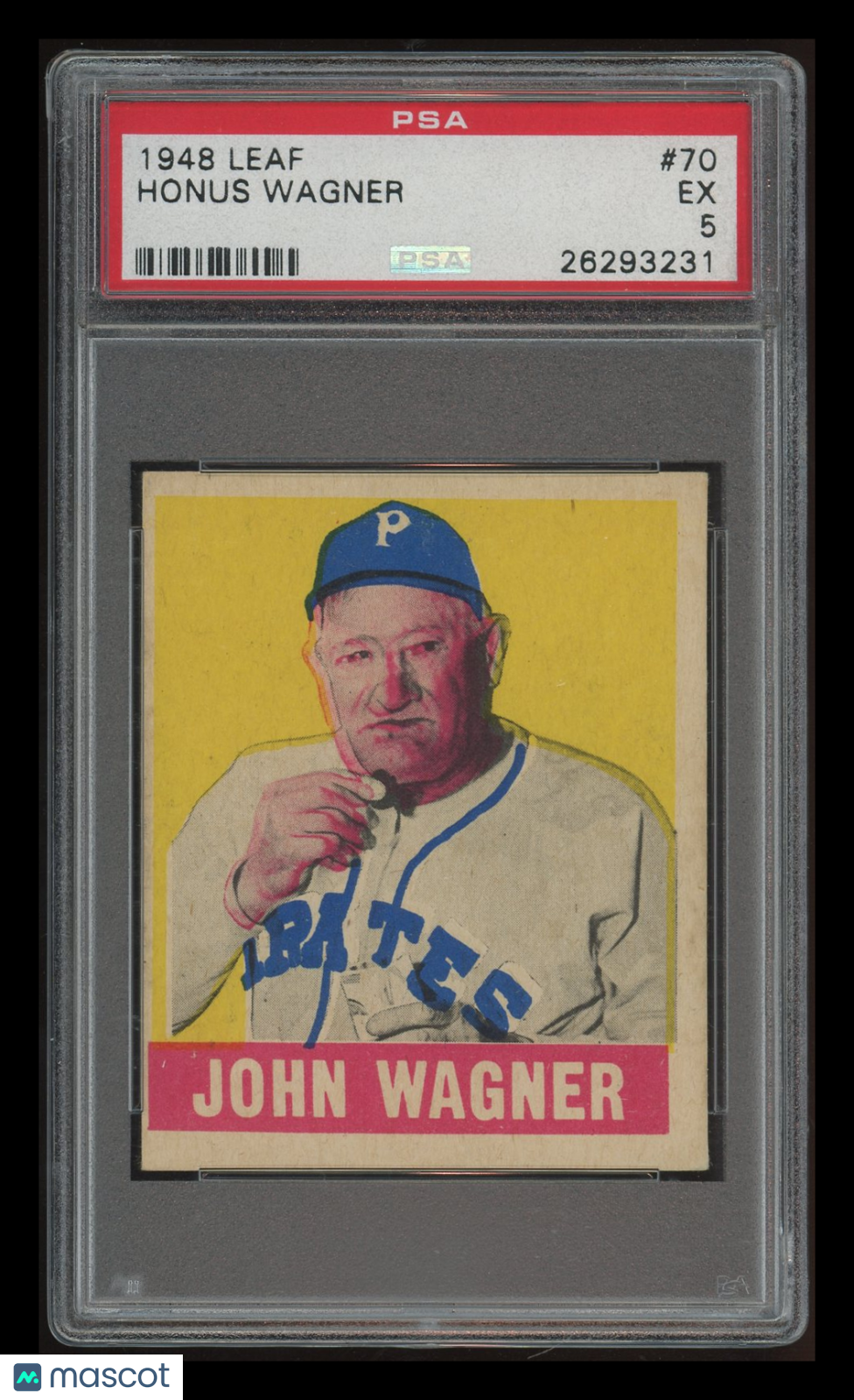 1948 Leaf Honus Wagner #70 PSA 5
