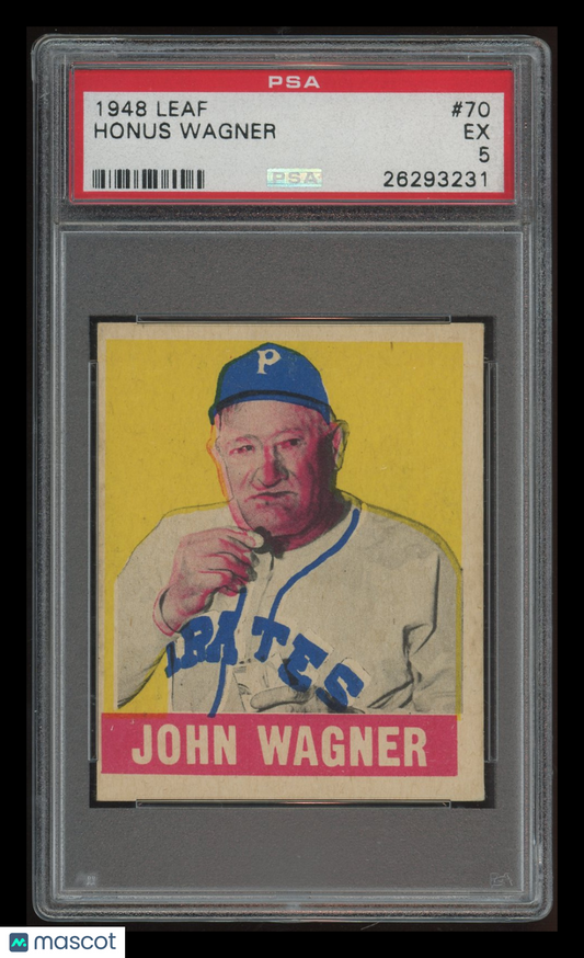 1948 Leaf Honus Wagner #70 PSA 5
