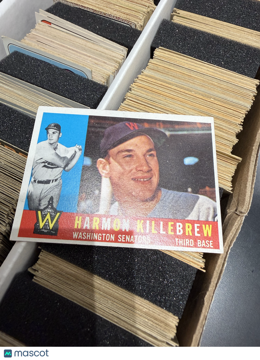 1960 Topps Hall of Fame Lot (36 Cards)