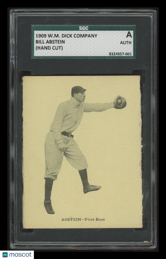 1909 W.M. Dick Company Bill Abstein SGC Authentic